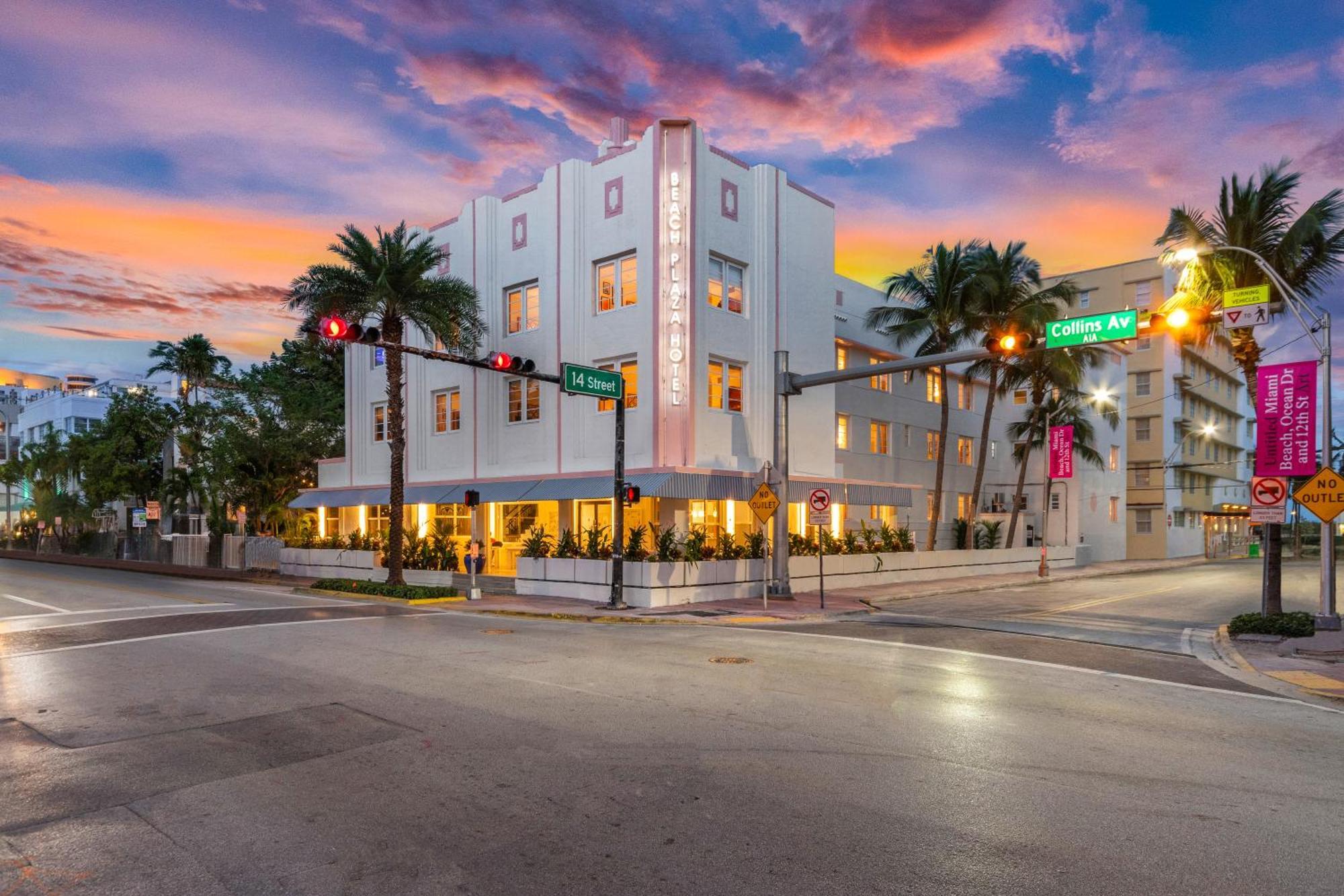 Beach Plaza Miami Beach Exterior foto