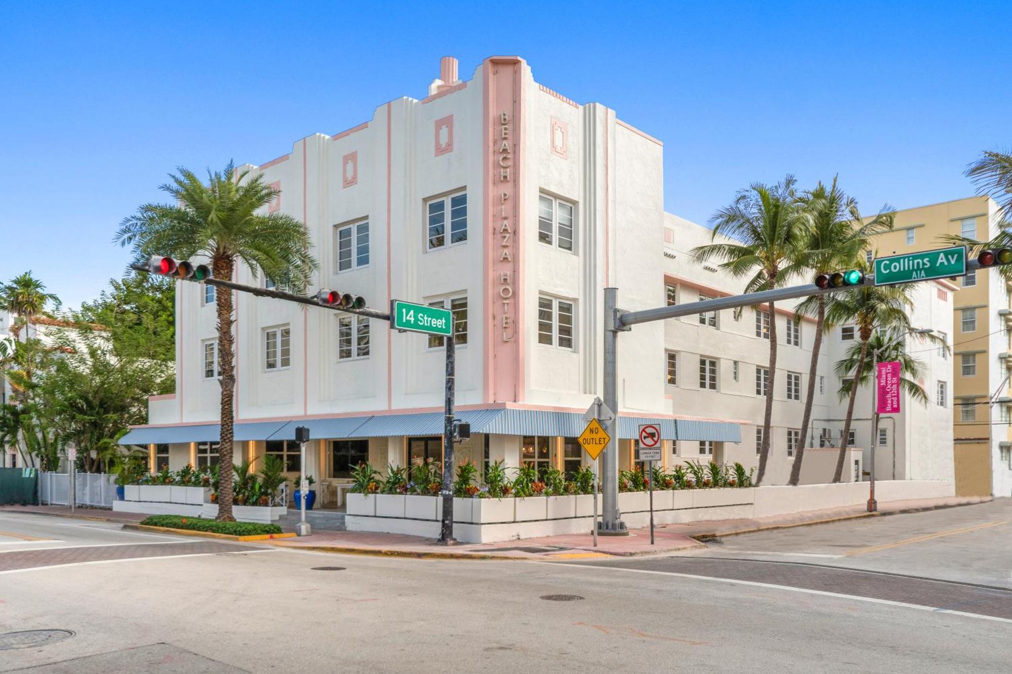 Beach Plaza Miami Beach Exterior foto